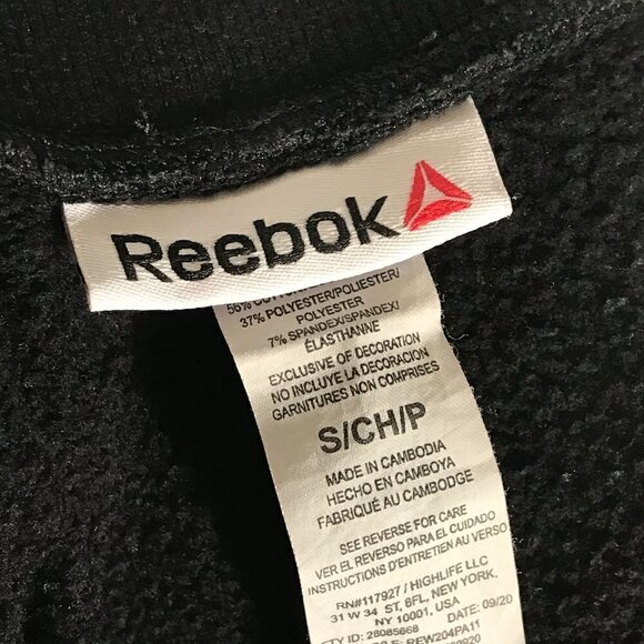 Reebok Women's Black Sweatpants Joggers Workout Athletic Sport Track Pants - Picture 8 of 8